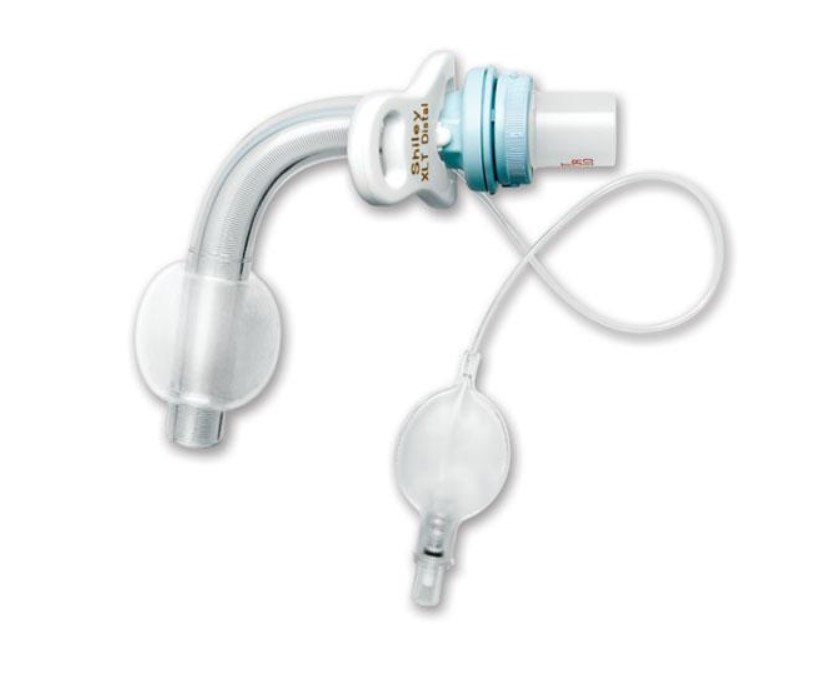 Shiley Xlt Cuffed Tracheostomy Tubes W/ Disposable Ic, I.D. 7.00mm, O.D. 12.3mm, Length 100mm
